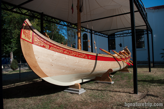 Лодка аламана - основната рибарска лодка в миналото по българското Черноморие