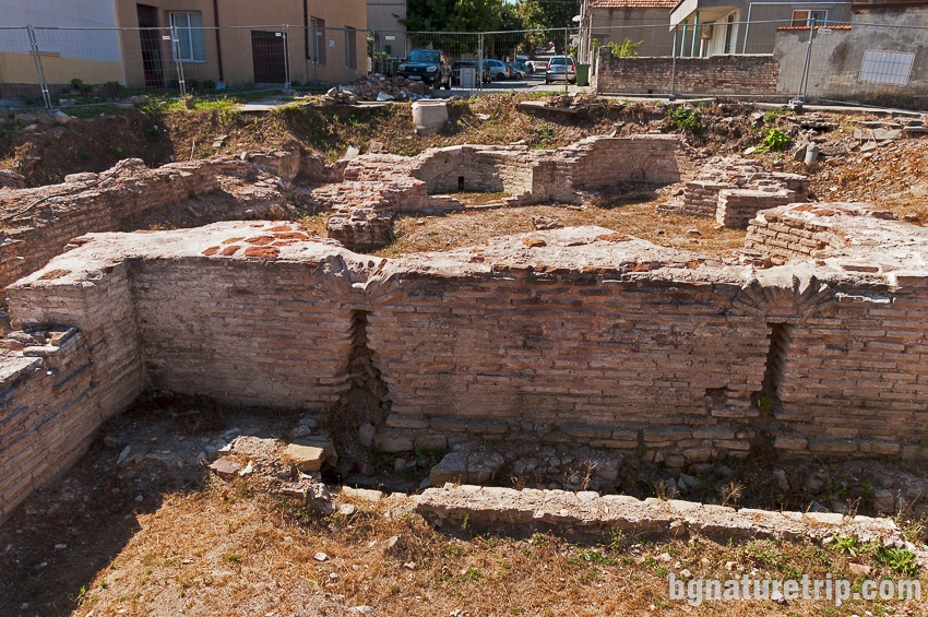 Ранновизантийски бани в Обзор